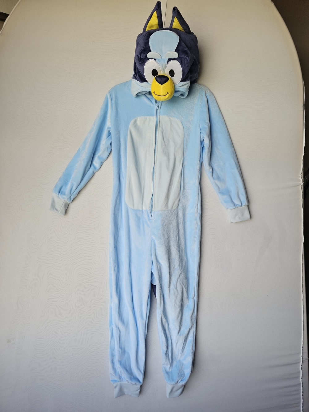 NWT Spirit Halloween Bluey Plush Jumpsuit Costume Child Medium 8-10